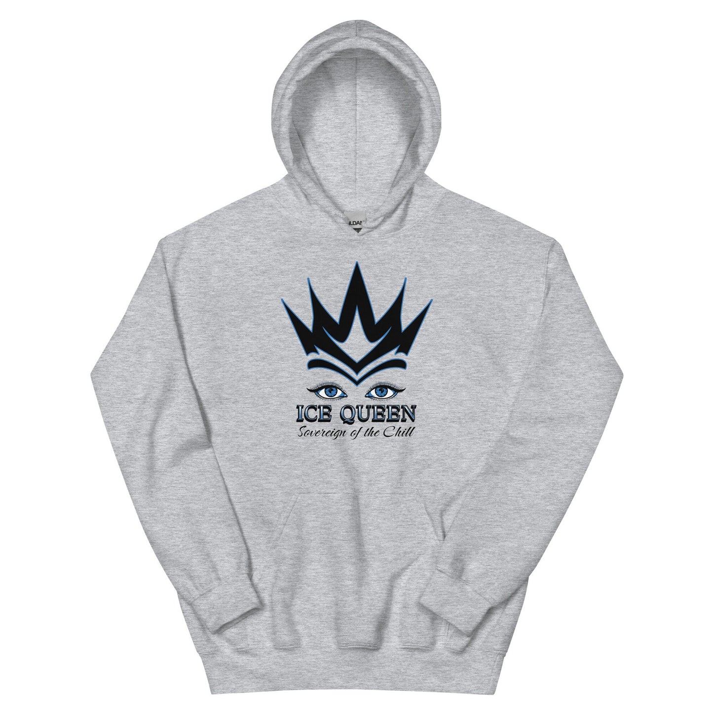 Unisex Hoodie Ice Queen Hoodie Girl Boss Sweater Regal Gift for Leaders Empowerment Hoodie