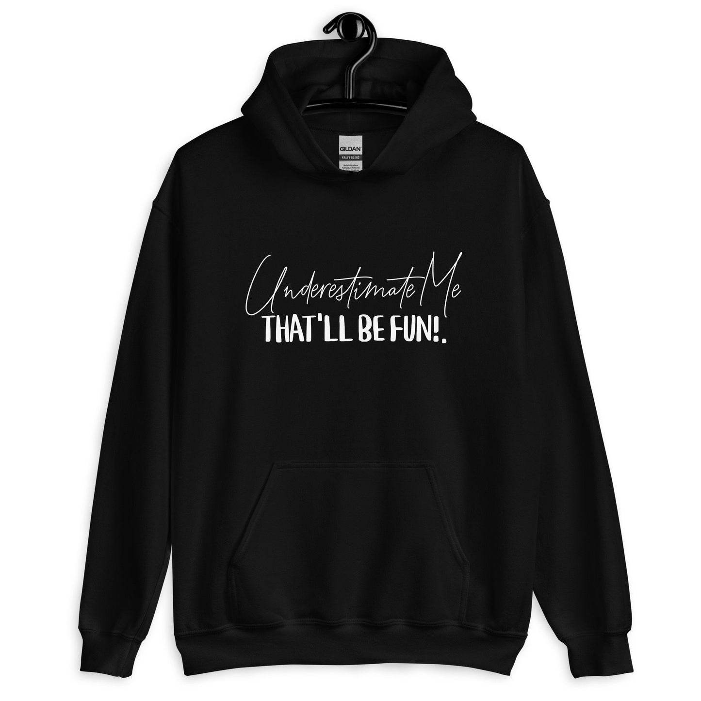 Boss Hoodie with Sassy Quote - Empowerment Wear for Entrepreneurs & Go-Getters, Perfect Self-Made Gift