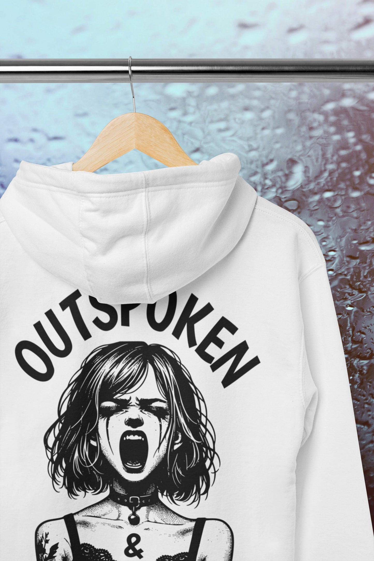 Zip Up Hoodie Goth Clothing, Pastel Goth Jacket Punk Aesthetic Hoodie Whimsigoth Dreamcore