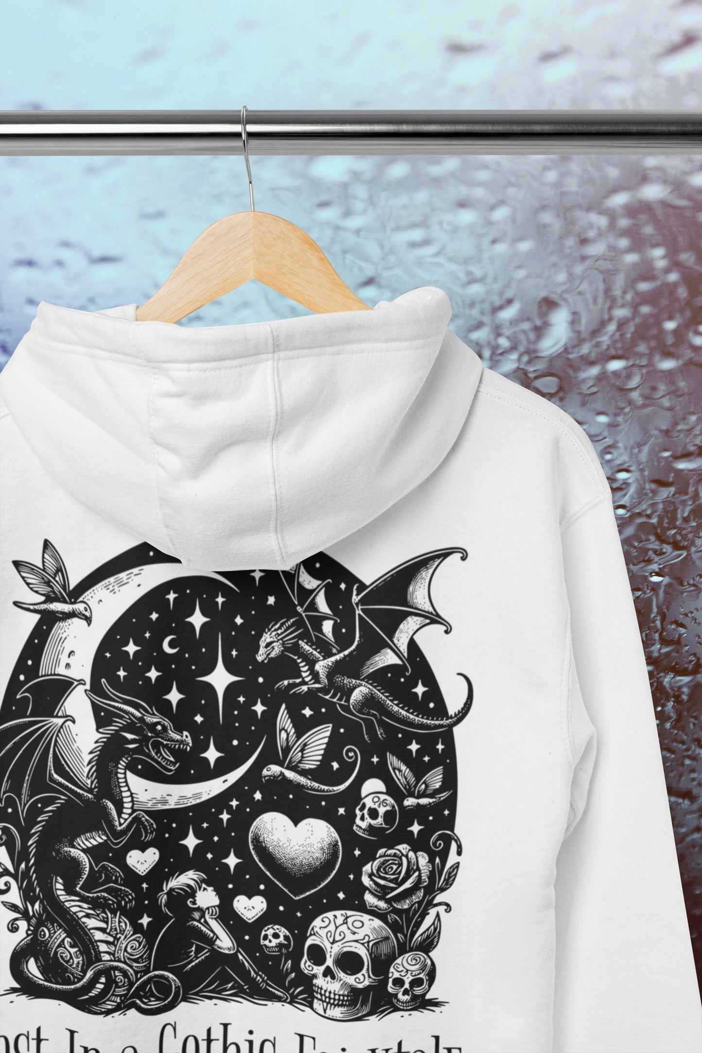 Zip Up Hoodie Goth Jacket Whimsigoth Pastel Goth Y2K Hoodie Full Zip Dreamcore Whimsigoth Clothing