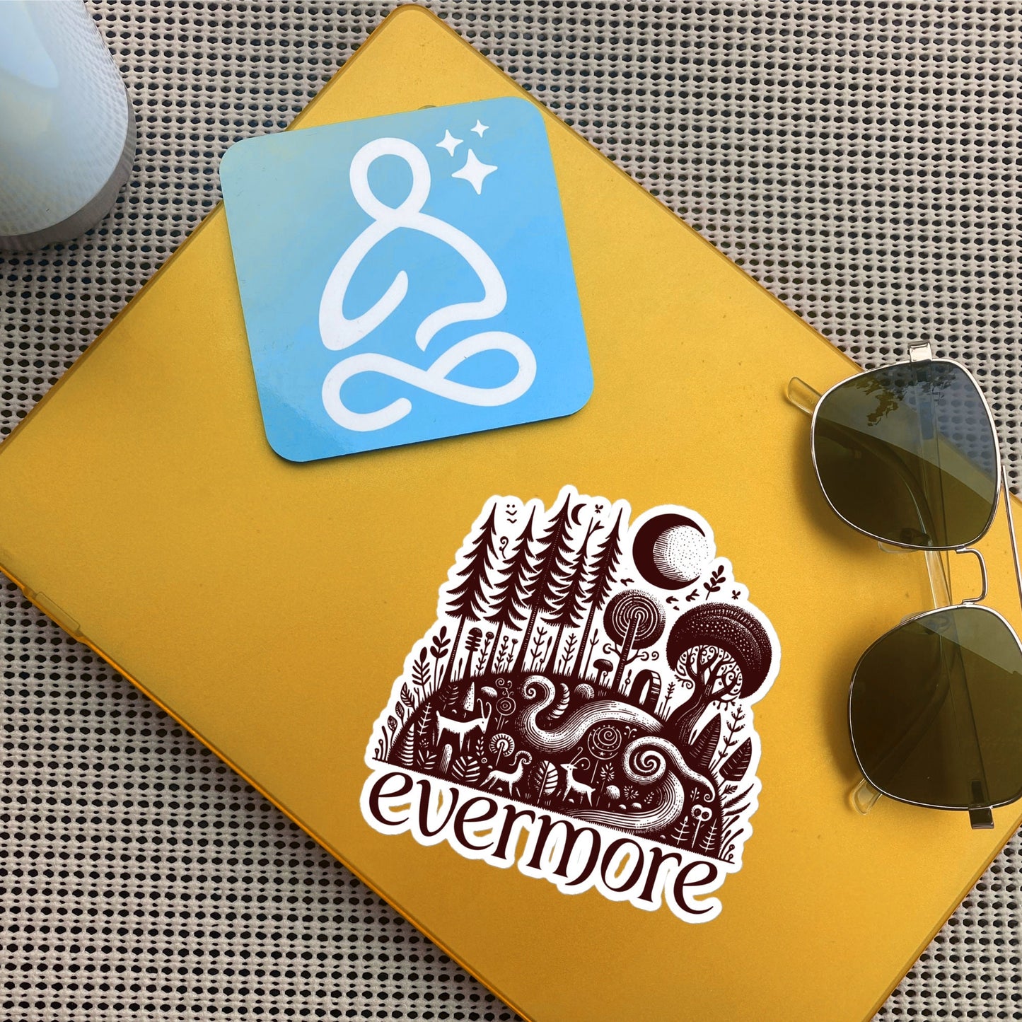 Whimsigoth Forestcore Goblincore Evermore Vinyl Sticker
