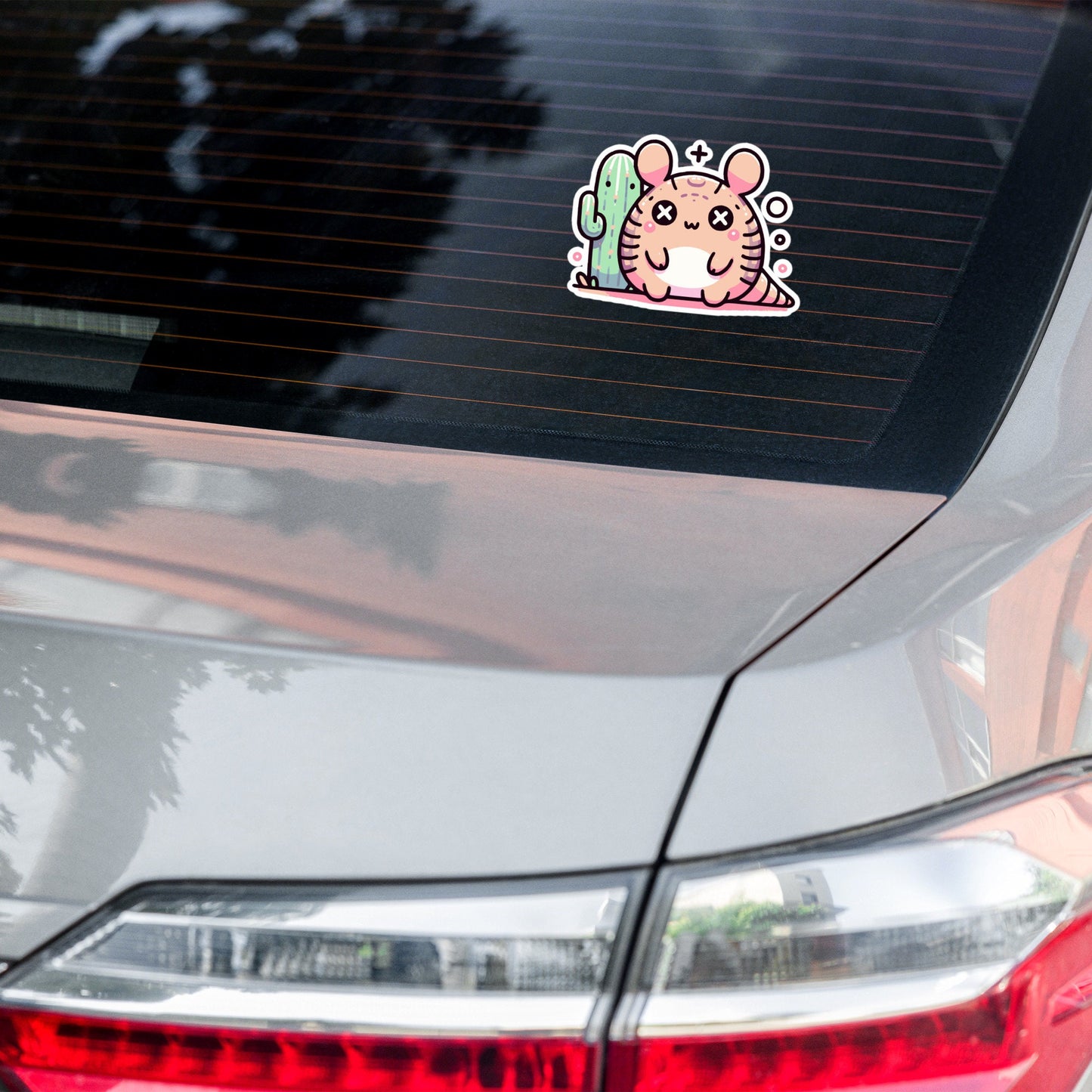 Weirdcore Pastel Goth Grunge Cute Armadillo Vinyl Sticker Dillo Tequila Oddcore Waterproof Sticker, Weird Stuff Unique Gift