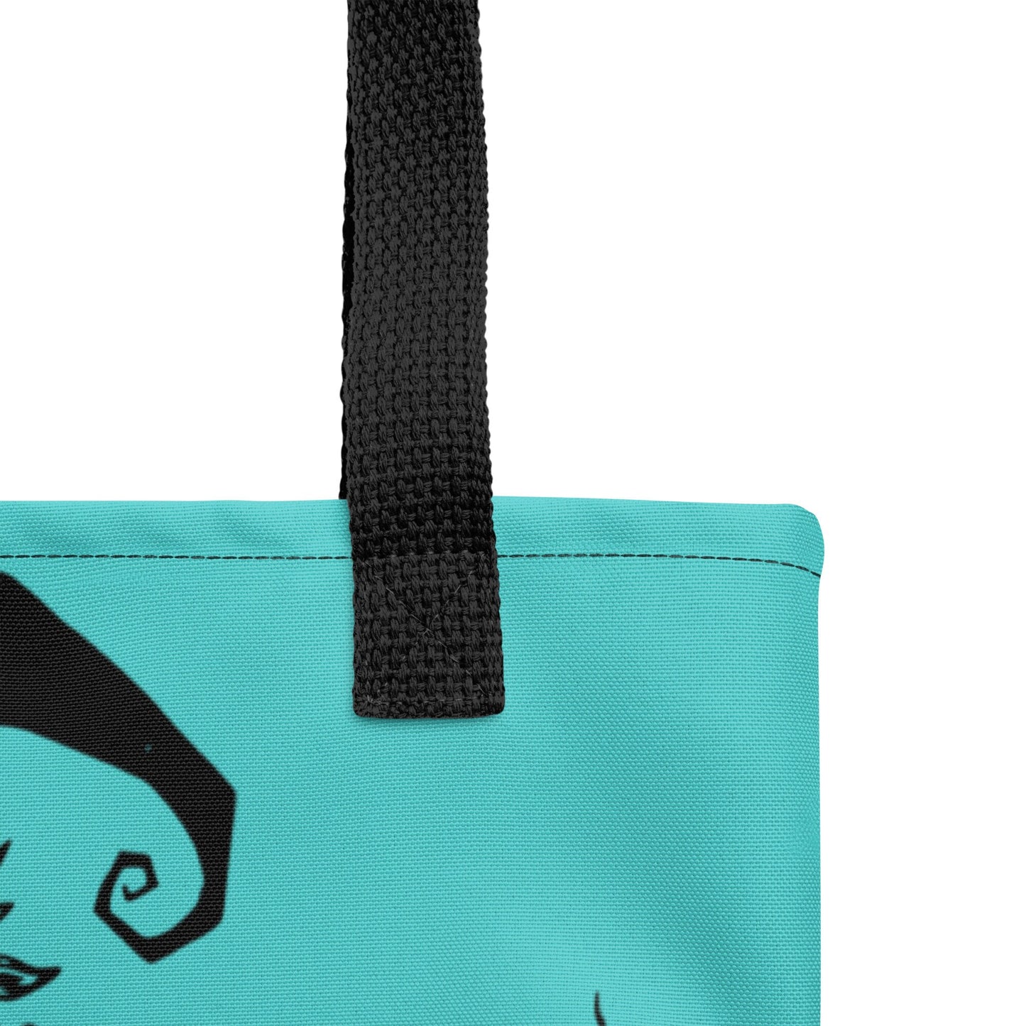 AQUA Gothic Grunge Pastel Goth Wheat Witch Tote Bag, Ventcore Darkcore Weird Stuff Dark Aesthetic Halloween Tote Bag