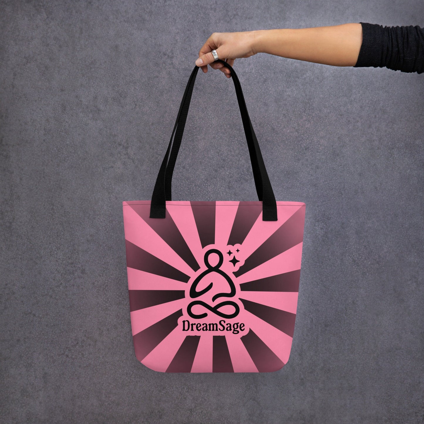 PINK Gothic Pastel Goth Grunge Punk Raven Nest in Robot Tote Bag CoExist DreamSage Tote Bag
