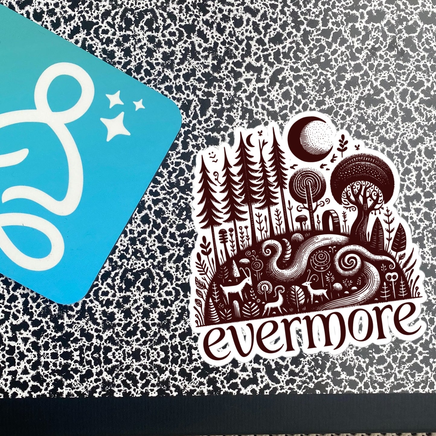 Whimsigoth Forestcore Goblincore Evermore Vinyl Sticker