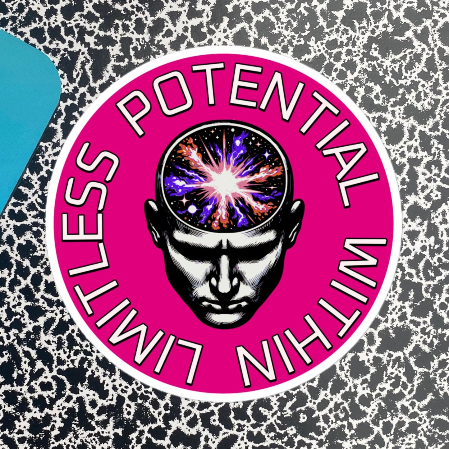 Limitless Potential Within Vinyl Sticker for Car, Bumper, Scrapbooking, Skateboards, or Crafts
