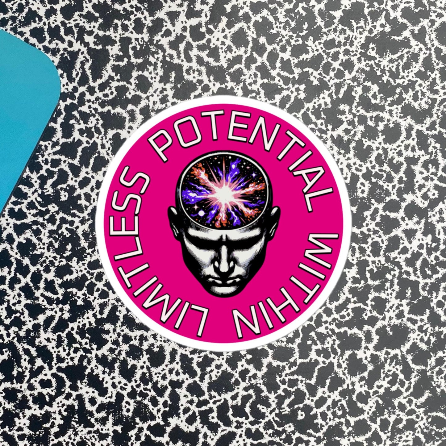 Limitless Potential Within Vinyl Sticker for Car, Bumper, Scrapbooking, Skateboards, or Crafts