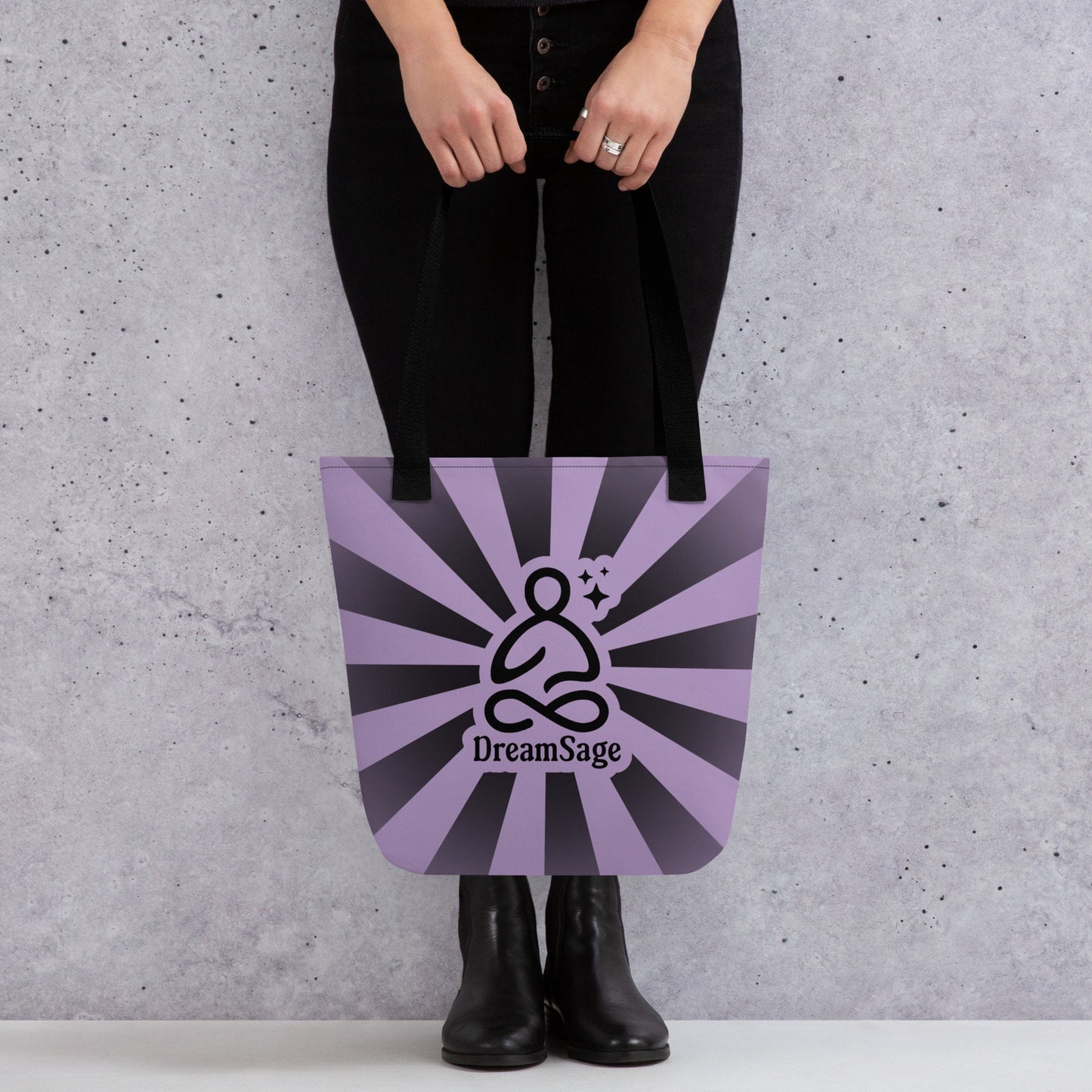 PURPLE Gothic Grunge Pastel Goth Moon Gazer Tote Bag, Ventcore Darkcore Weird Stuff Dark Aesthetic Tote Bag