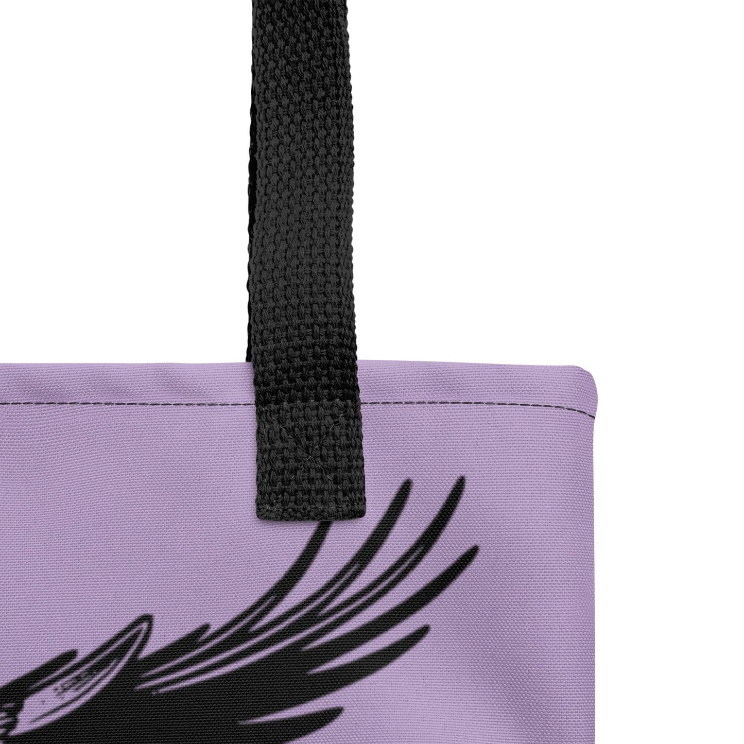 PURPLE Pastel Goth Grunge Punk Raven Rewire Robot Tote Bag Animal vs Tech Gothic DreamSage Tote Bag