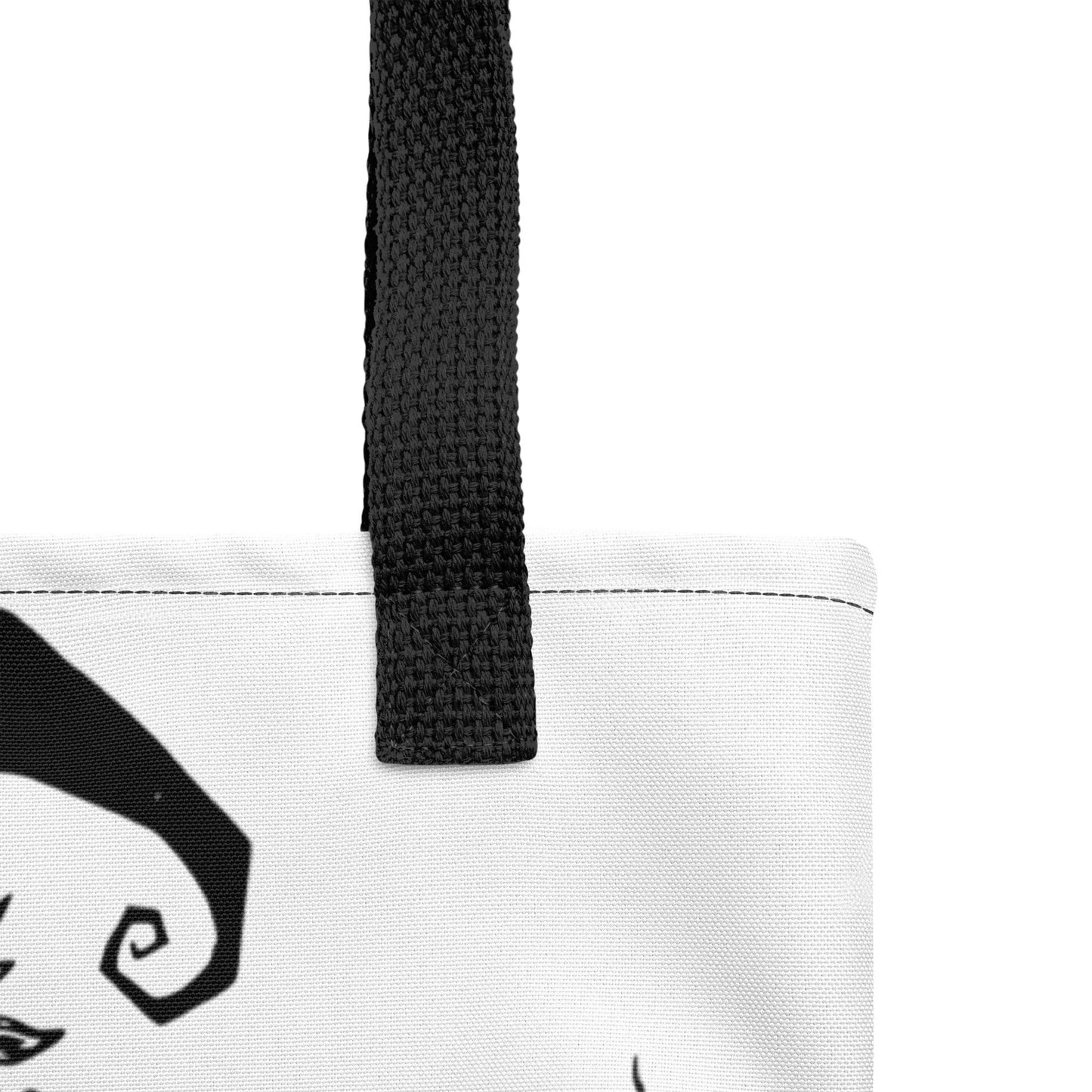 WHITE Gothic Grunge Pastel Goth Wheat Witch Tote Bag, Ventcore Darkcore Weird Stuff Dark Aesthetic Halloween Tote Bag