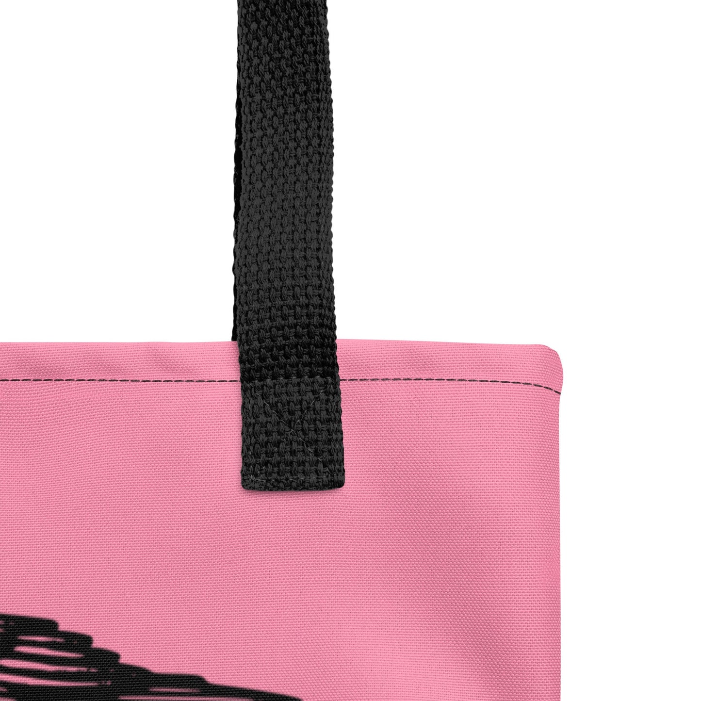 PINK Gothic Pastel Goth Grunge Punk Raven Nest in Robot Tote Bag CoExist DreamSage Tote Bag