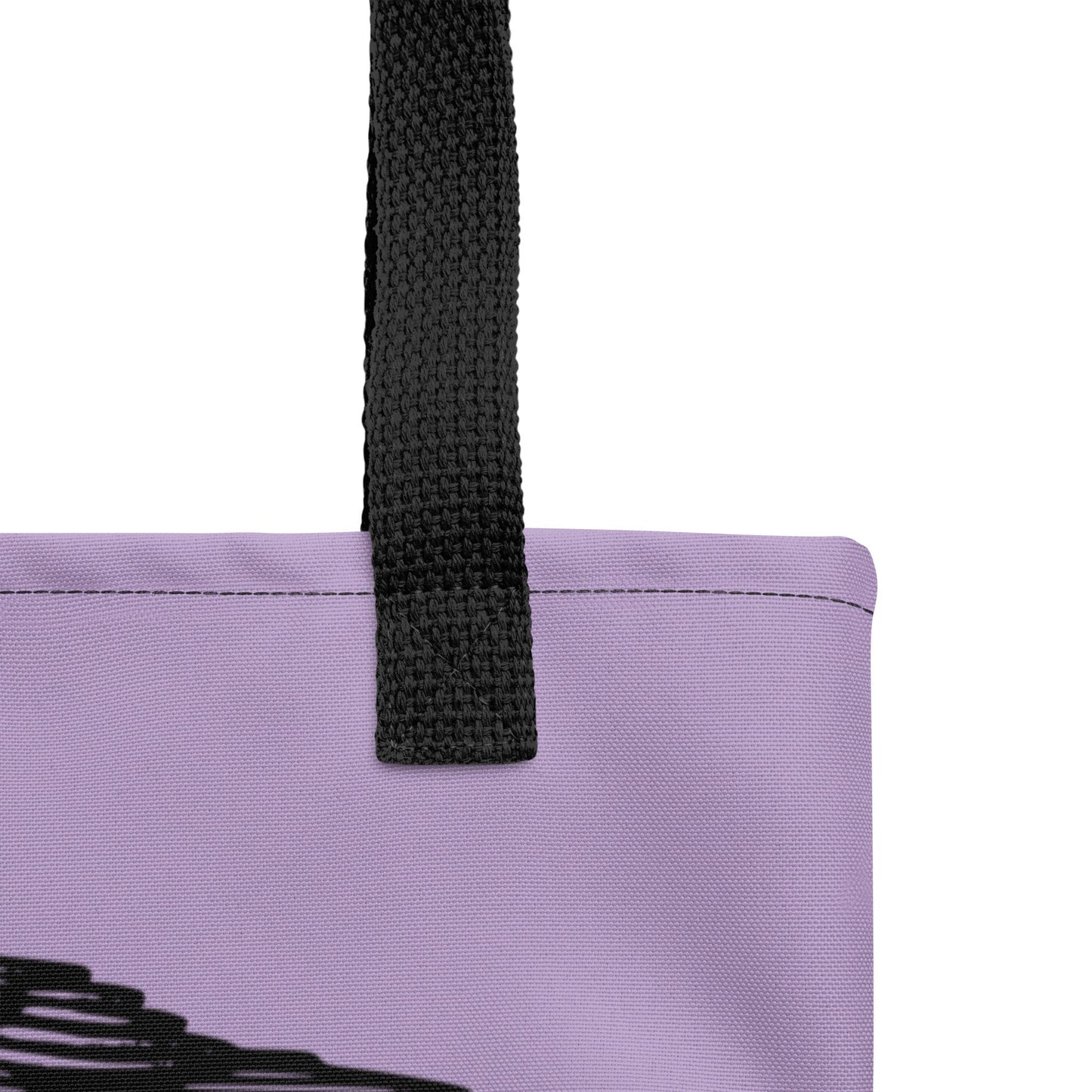 PURPLE Gothic Pastel Goth Grunge Punk Raven Nest in Robot Tote Bag CoExist DreamSage Tote Bag