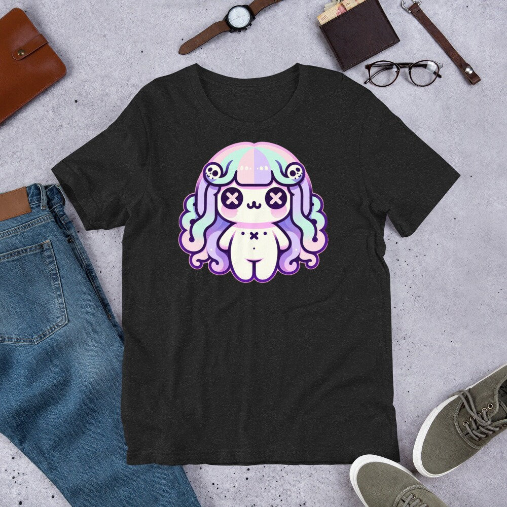 Weirdcore Pastel Goth Grunge Gore Creepy Cute Dark Survivor Medusa T-Shirt