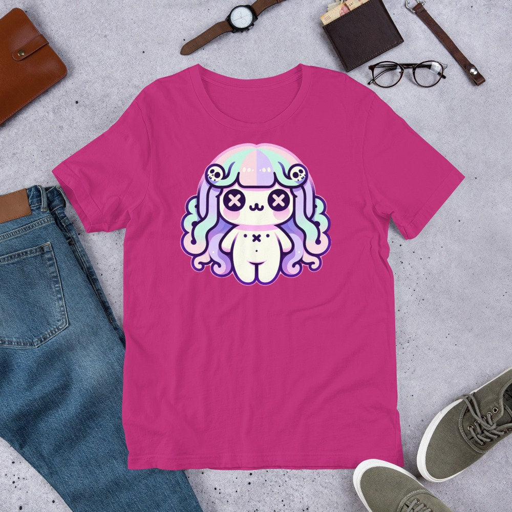 Weirdcore Pastel Goth Grunge Gore Creepy Cute Dark Survivor Medusa T-Shirt