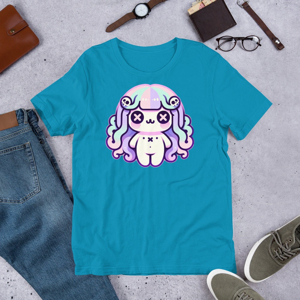 Weirdcore Pastel Goth Grunge Gore Creepy Cute Dark Survivor Medusa T-Shirt