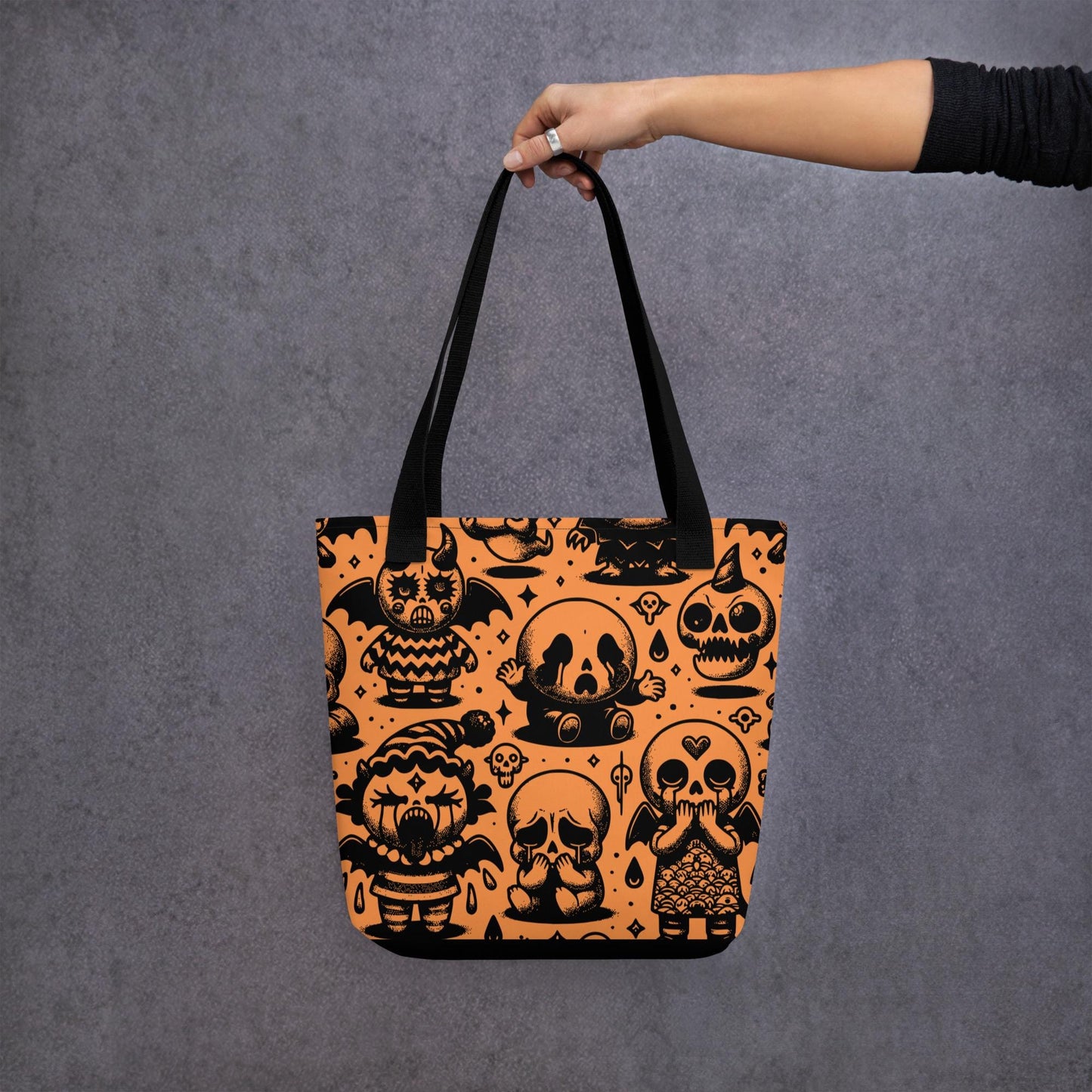TOTE BAG Gothic Grunge Neon Goth Darkcore Weirdcore Ghost Gore Stuff Dark Aesthetic Halloween Trick or Treat Tote Bag