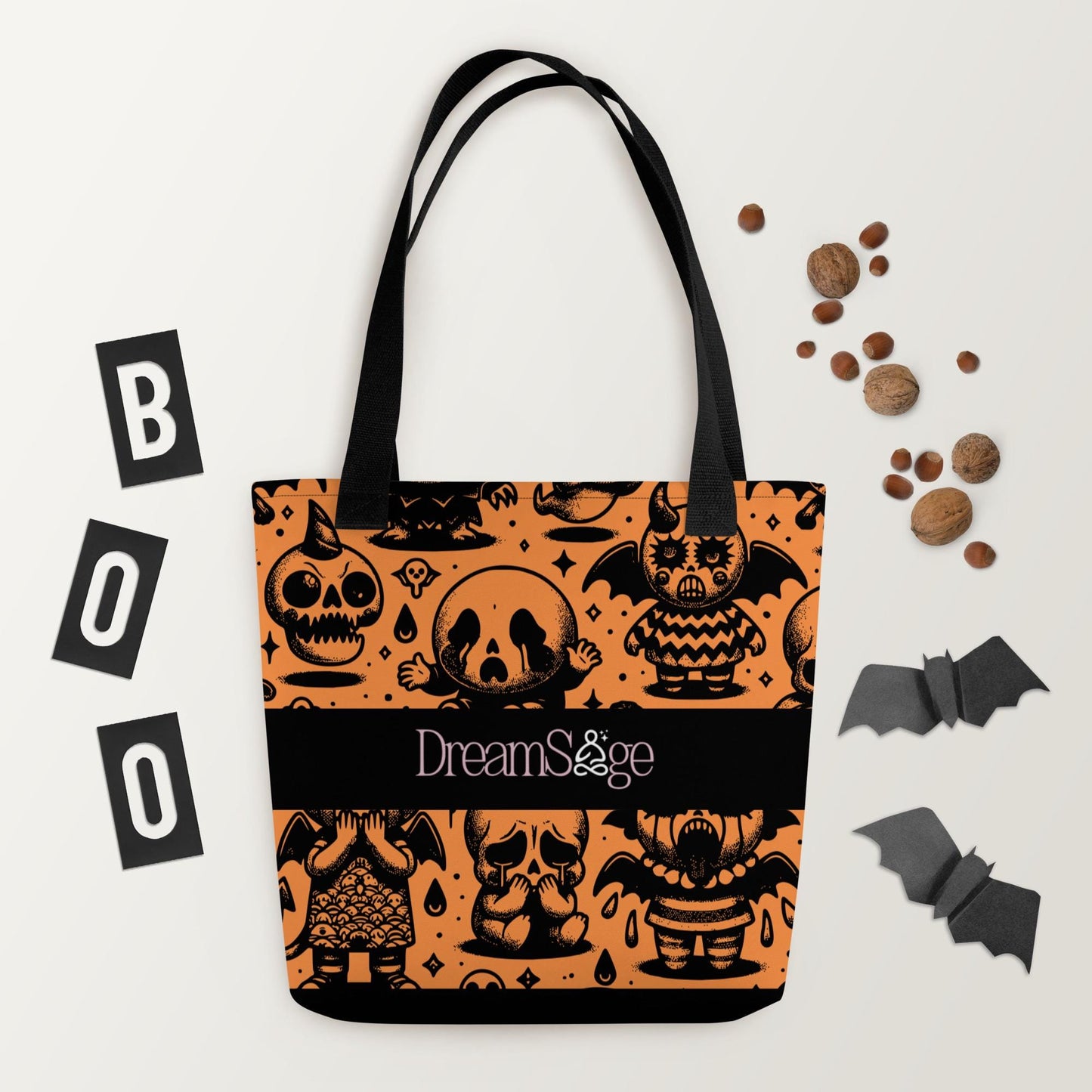 TOTE BAG Gothic Grunge Neon Goth Darkcore Weirdcore Ghost Gore Stuff Dark Aesthetic Halloween Trick or Treat Tote Bag