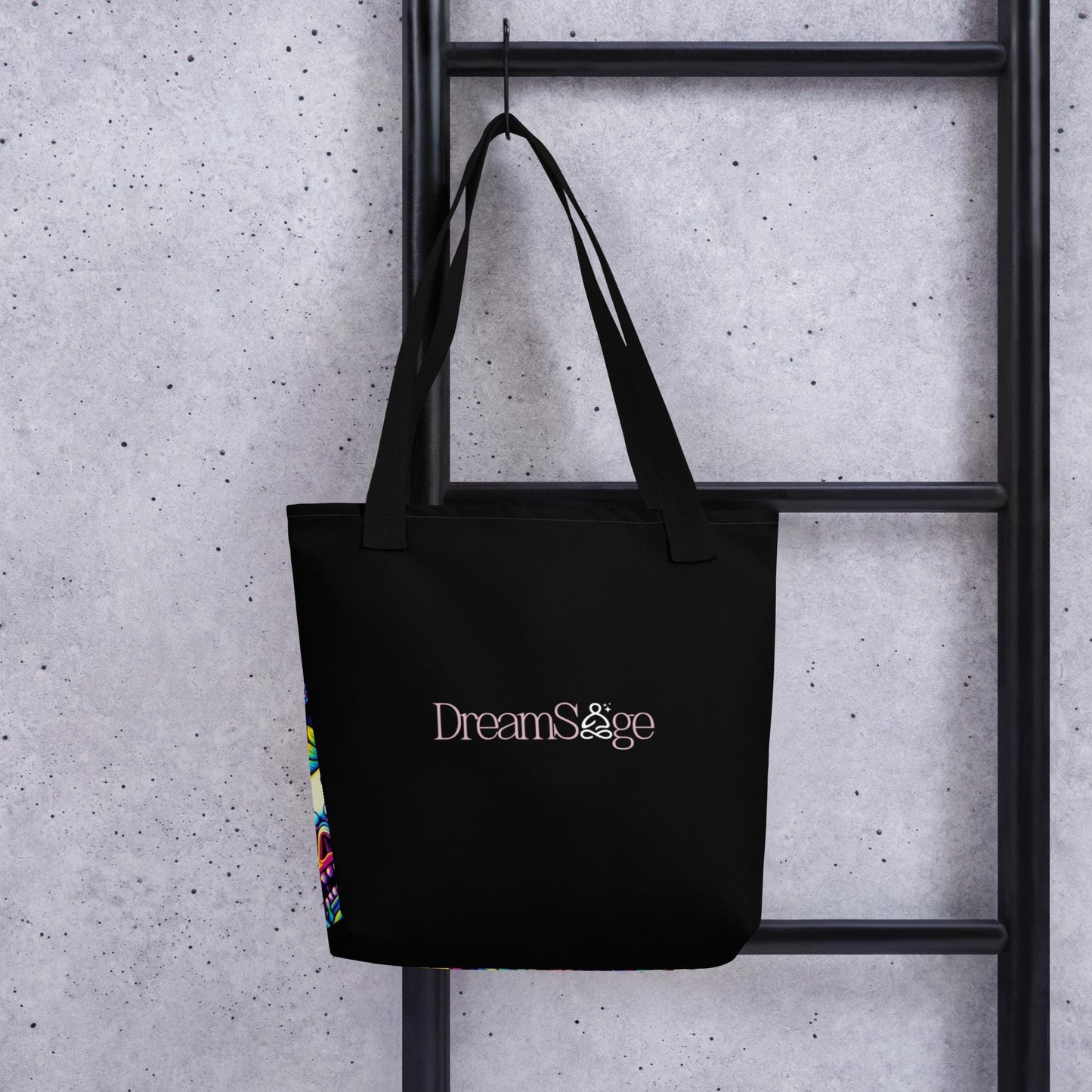 TOTE BAG Gothic Grunge Neon Goth Darkcore Weirdcore Crying Ghost Gore Nightmare Dark Aesthetic Halloween Tote Bag