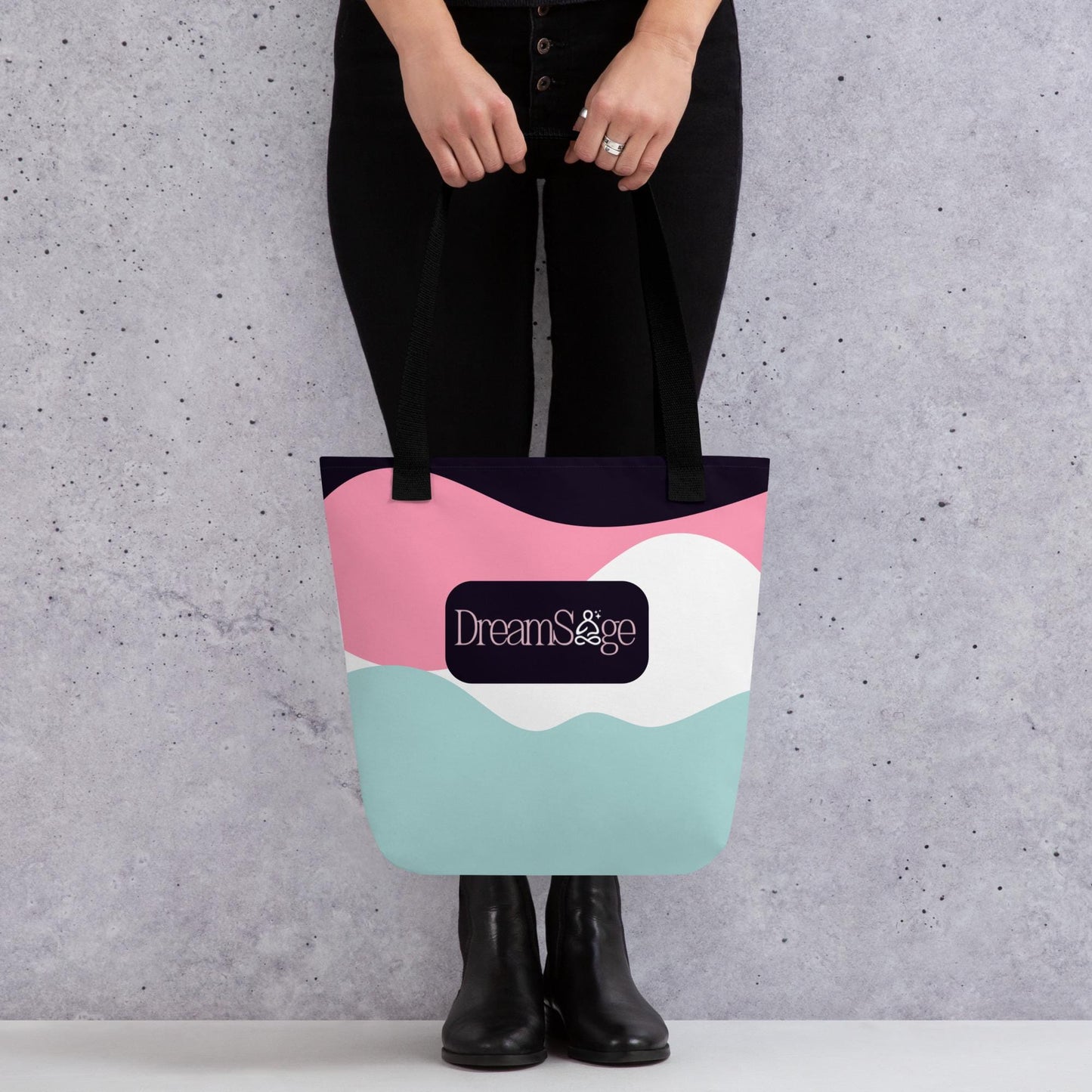 TOTE BAG Gothic Grunge Pastel Goth Weirdcore Clown Puppy Dog Clown Creepy Cute Tote Bag