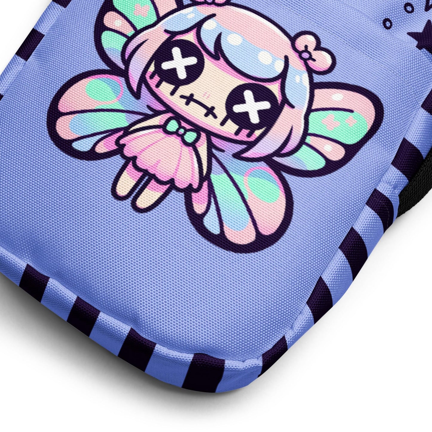 Creepy Cute Weirdcore Fairy Utility Crossbody Bag Pastel Goth Grunge Shoulder Bag Kawaii Purse