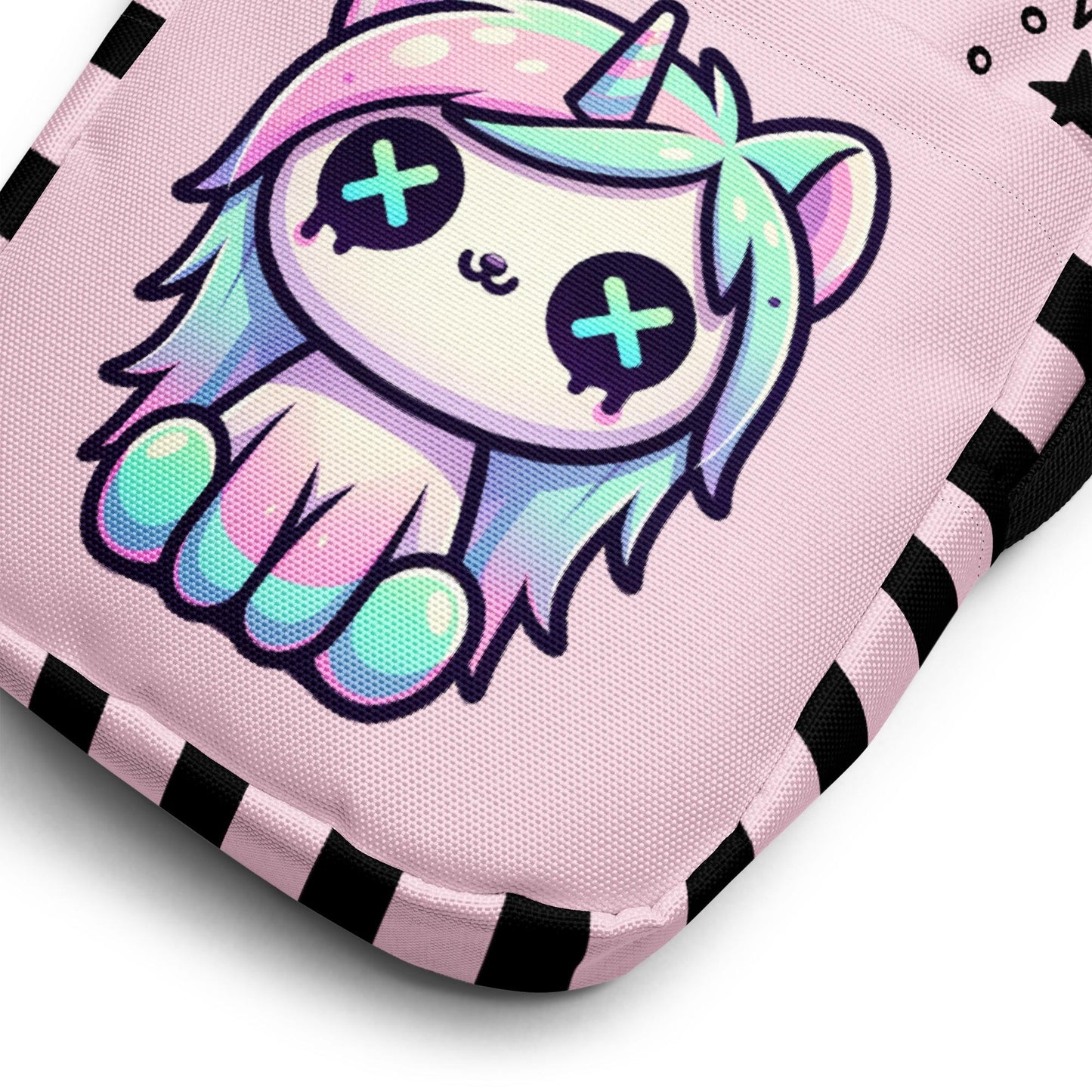 Cute Kawaii Unicorn Crossbody Bag Pastel Goth Weirdcore Grunge Shoulder Sling Purse Bag