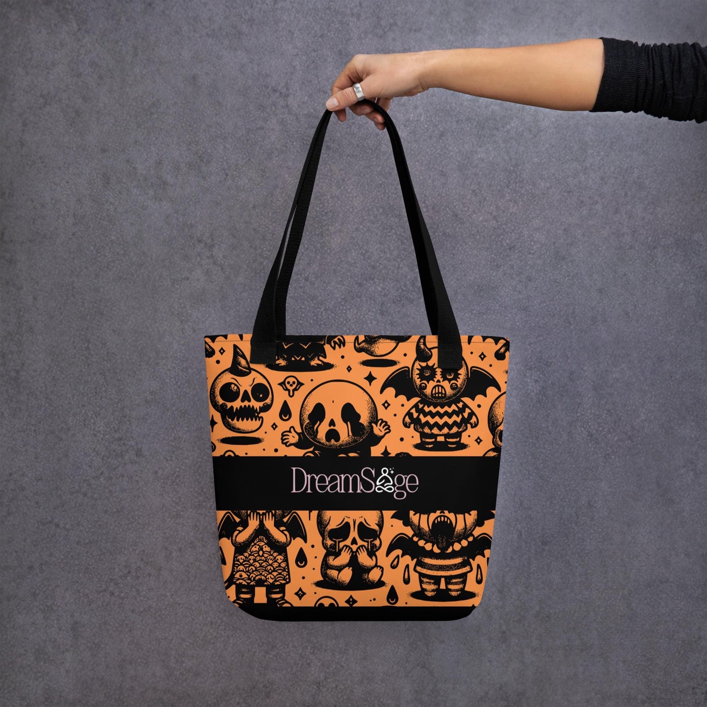 TOTE BAG Gothic Grunge Neon Goth Darkcore Weirdcore Ghost Gore Stuff Dark Aesthetic Halloween Trick or Treat Tote Bag