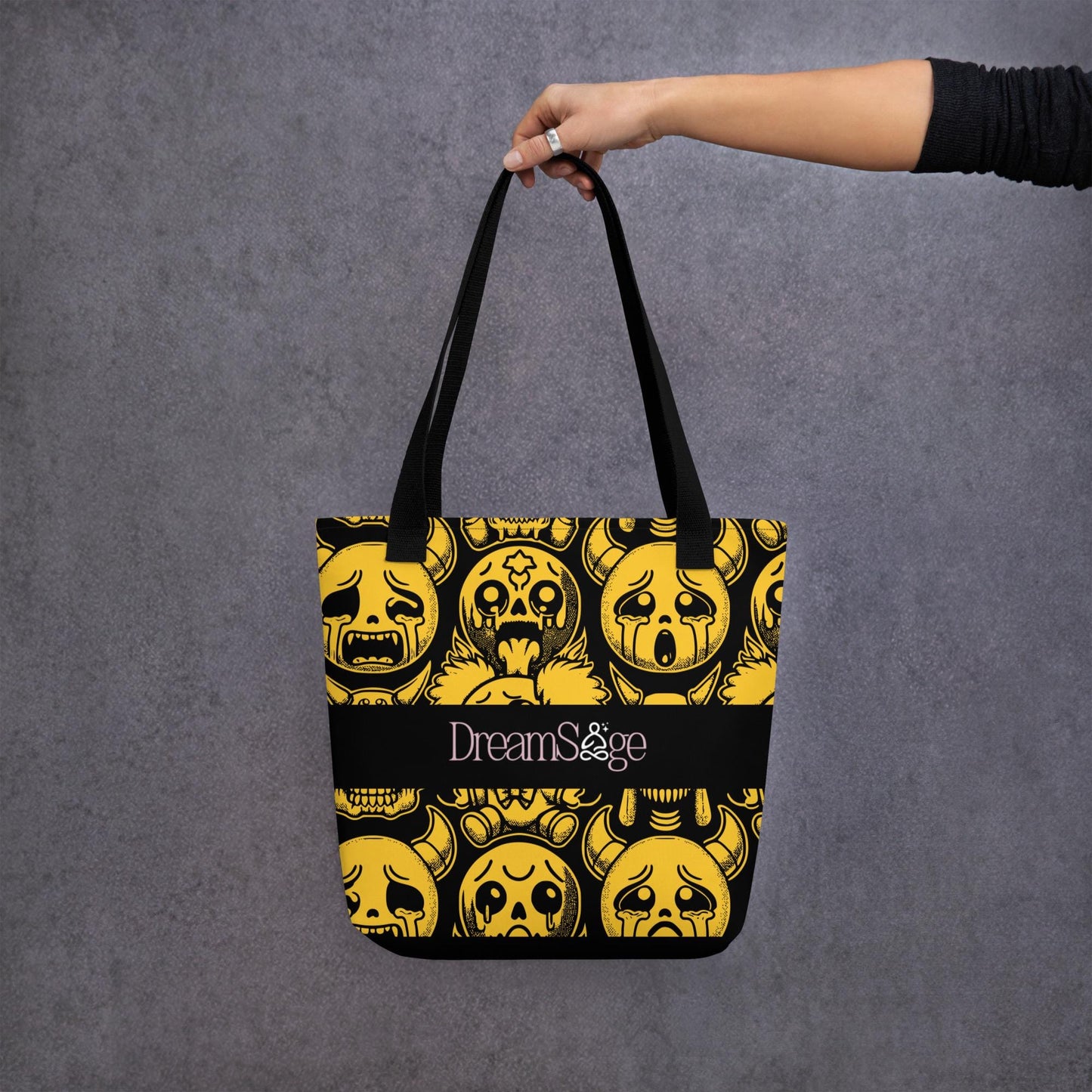TOTE BAG Gothic Grunge Goth Darkcore Weirdcore Clown Gore Spooky Dark Aesthetic Halloween Tote Bag