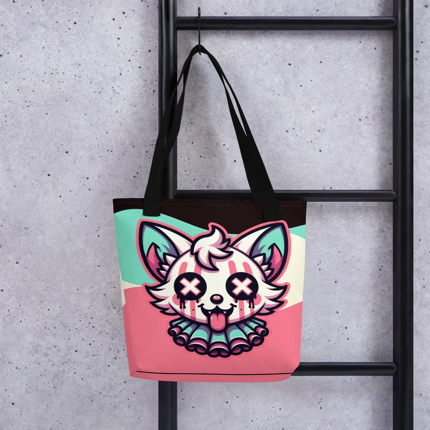 TOTE BAG Gothic Grunge Pastel Goth Weirdcore Gore Clown Kitty Creepy Cute Tote Bag