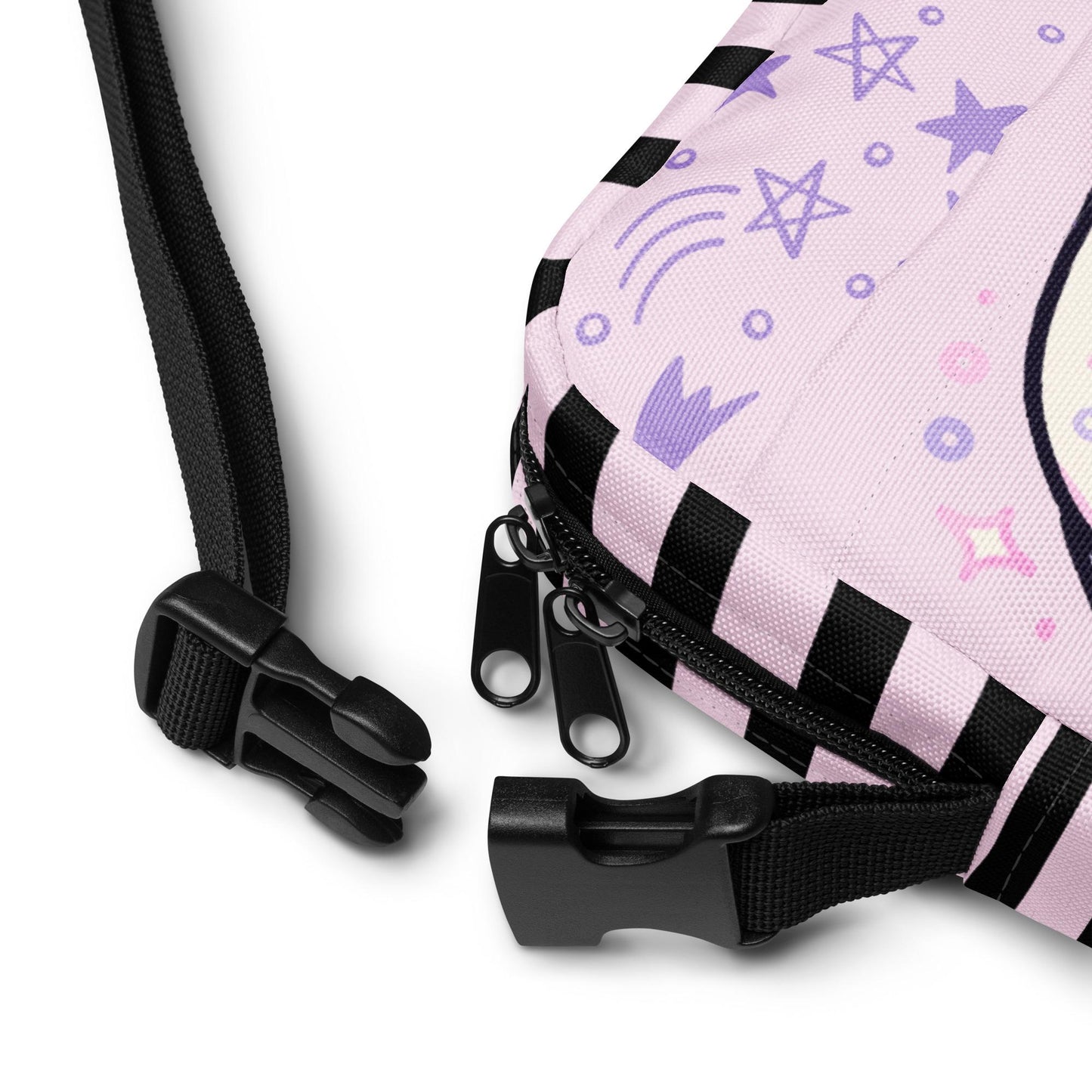 Creepy Cute Pastel Goth Puppy Dog Crossbody Bag Weirdcore Grunge Kawaii Purse Shoulder Bag