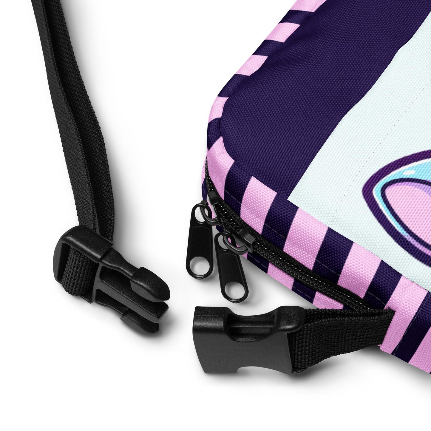 Creepy Cute Spooky Bat Girl Kawaii Crossbody Bag Pastel Goth Grunge Bat Demon Shoulder Bag Purse