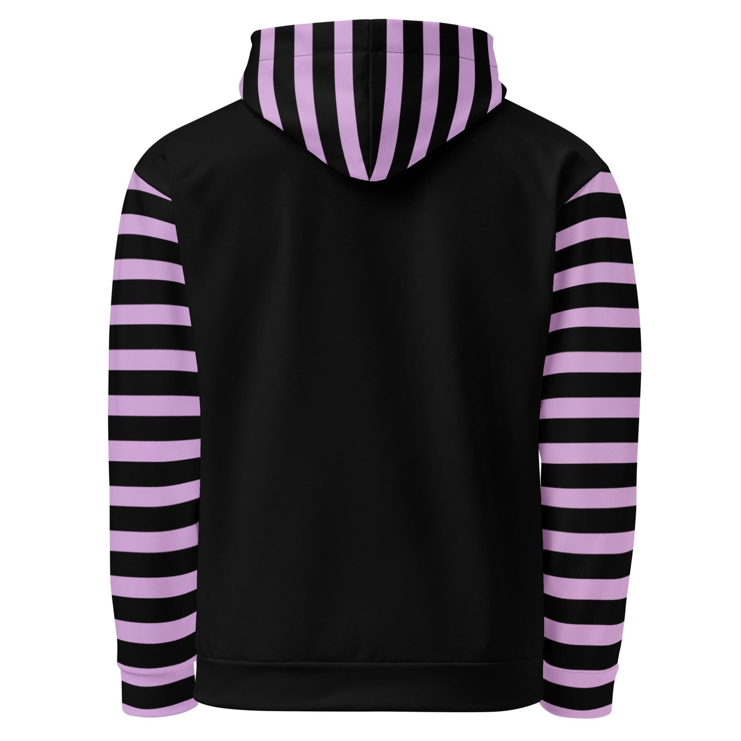 Pastel Goth Striped Weirdcore Gore Grunge Skeleton Hyena Y2K Unisex Hoodie