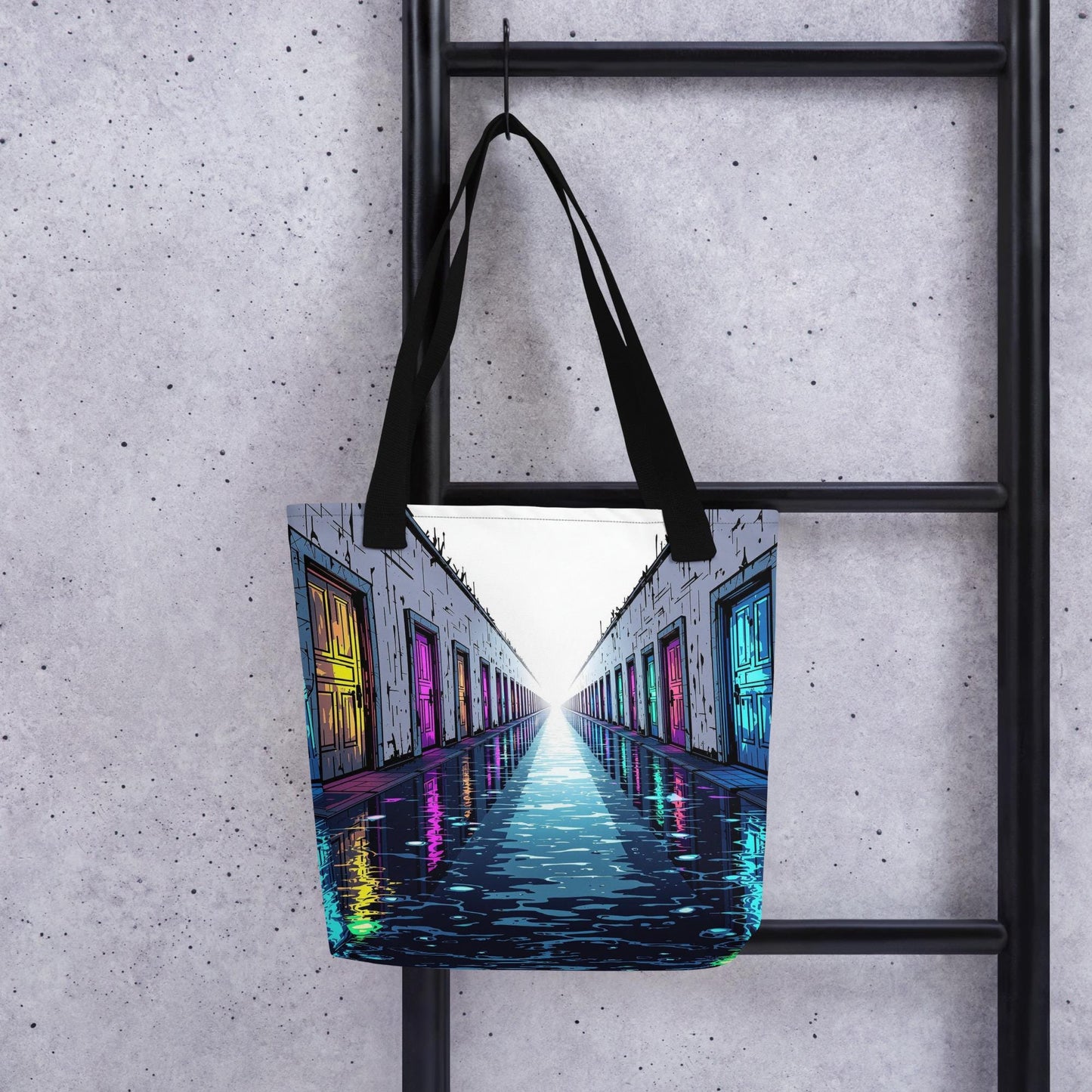 Luminal Spaces Arcane Tote Bag Gothic Grunge Neon Goth Darkcore Weirdcore Dark Aesthetic Halloween Purse Tote