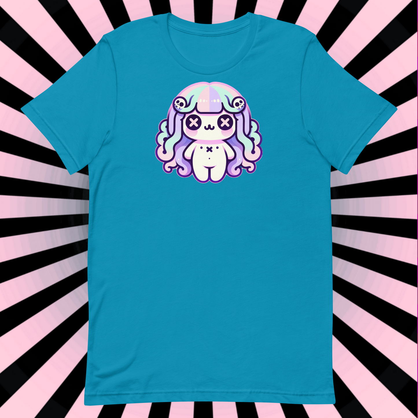 Weirdcore Pastel Goth Grunge Gore Creepy Cute Dark Survivor Medusa T-Shirt