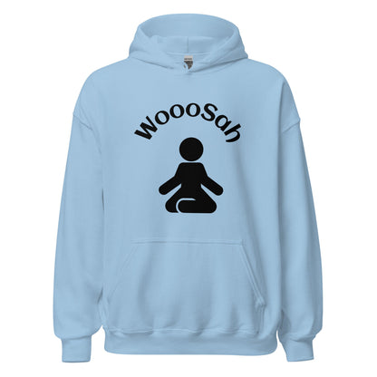 Unisex Hoodie Wooosah Hoodie Cozy Just Breathe Relaxation Apparel Thoughtful Wellness Gift Unique Self-Care Present