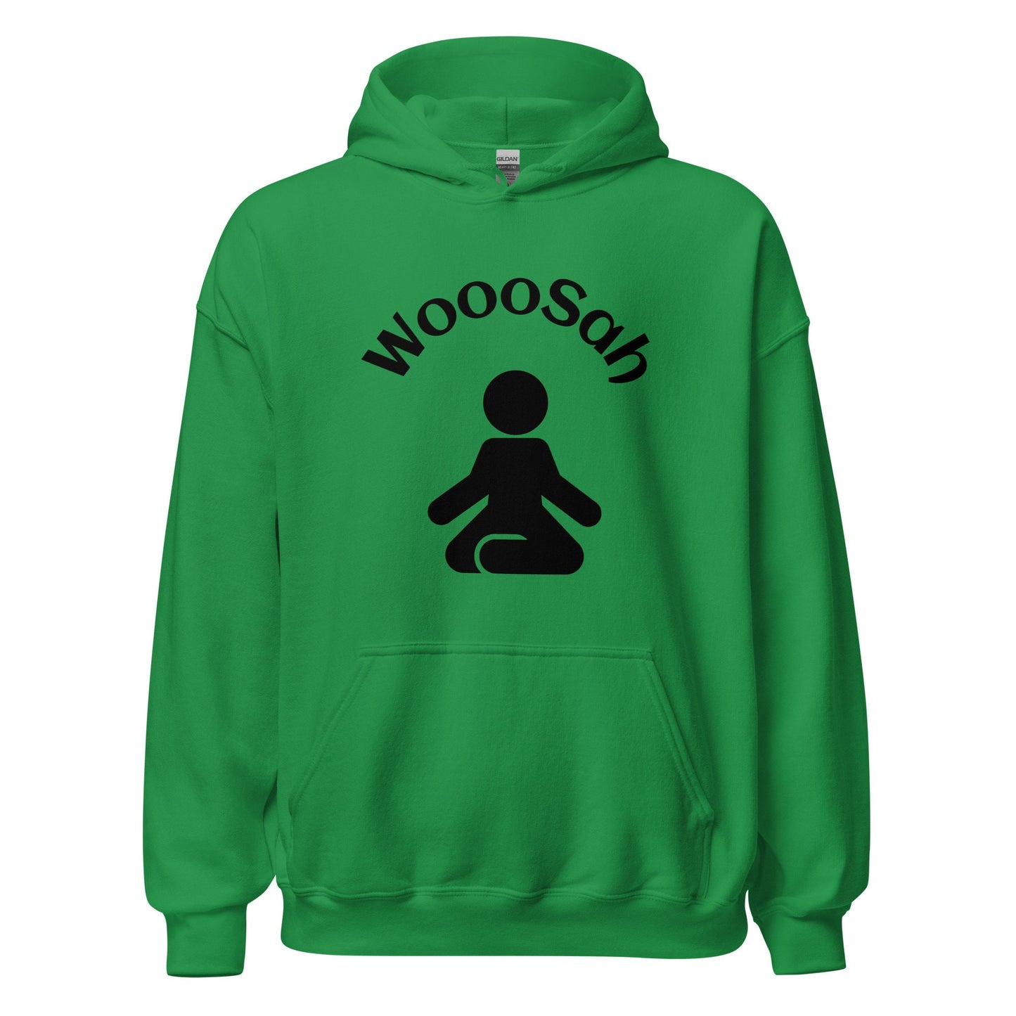 Unisex Hoodie Wooosah Hoodie Cozy Just Breathe Relaxation Apparel Thoughtful Wellness Gift Unique Self-Care Present