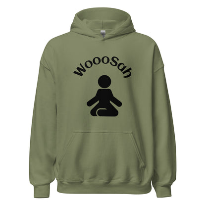 Unisex Hoodie Wooosah Hoodie Cozy Just Breathe Relaxation Apparel Thoughtful Wellness Gift Unique Self-Care Present