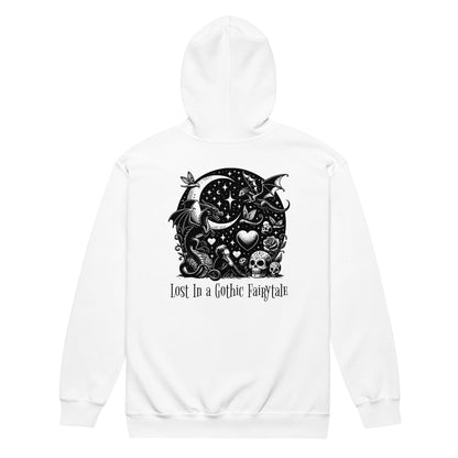 Zip Up Hoodie Goth Jacket Whimsigoth Pastel Goth Y2K Hoodie Full Zip Dreamcore Whimsigoth Clothing