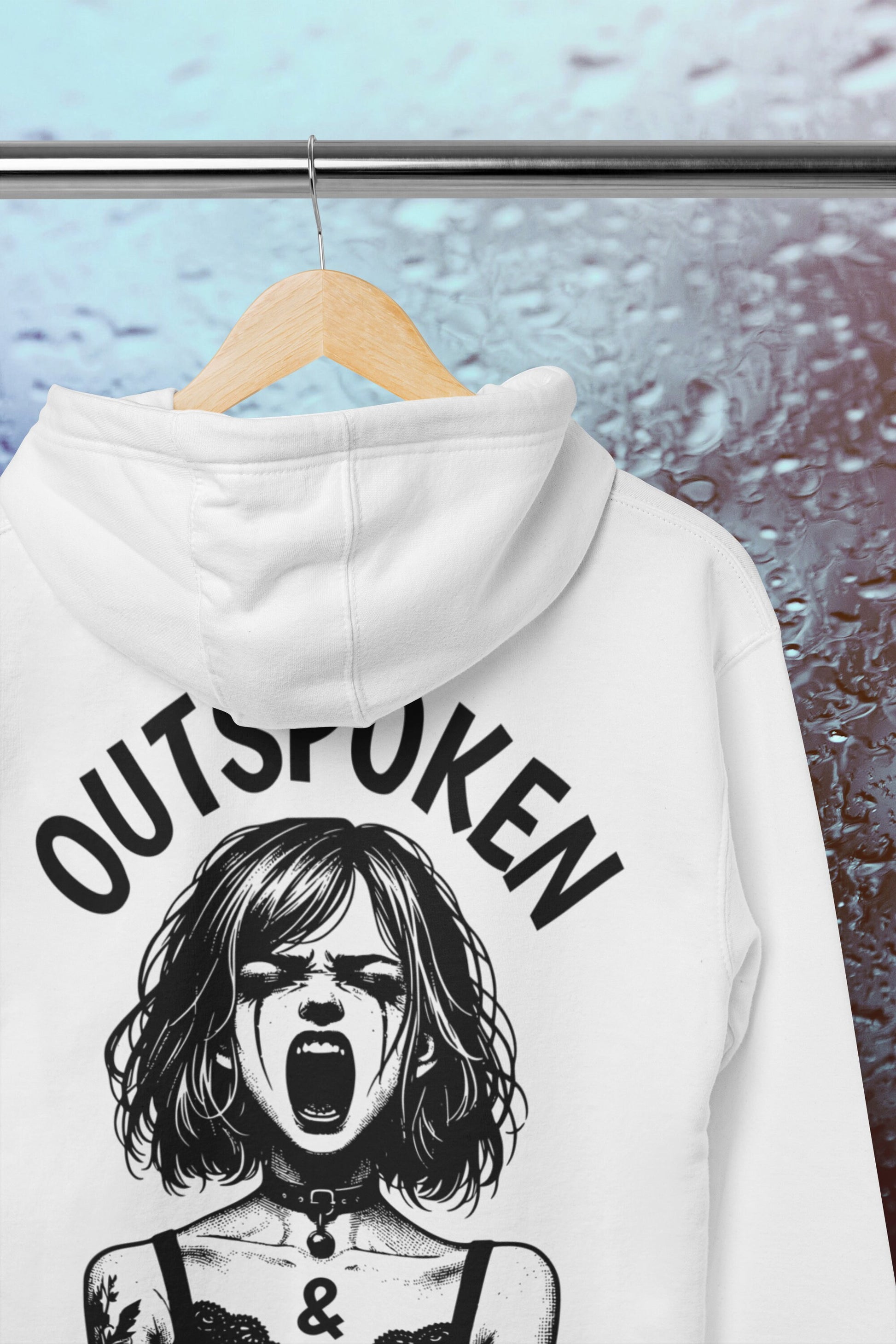Zip Up Hoodie Goth Clothing, Pastel Goth Jacket Punk Aesthetic Hoodie Whimsigoth Dreamcore