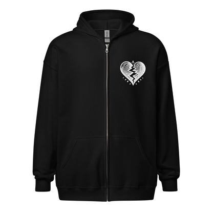 Zip Up Hoodie Goth Clothing, Pastel Goth Jacket Punk Aesthetic Hoodie Whimsigoth Dreamcore
