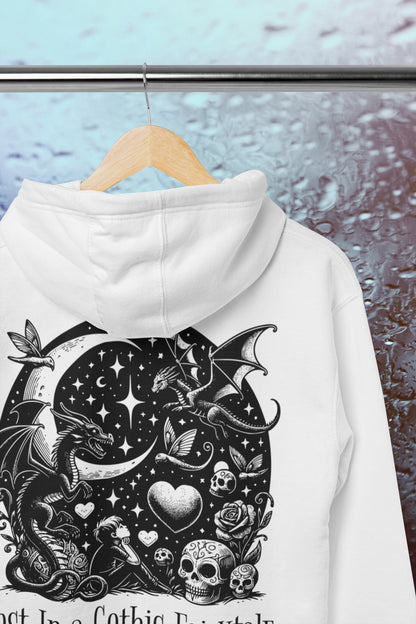 Zip Up Hoodie Goth Jacket Whimsigoth Pastel Goth Y2K Hoodie Full Zip Dreamcore Whimsigoth Clothing