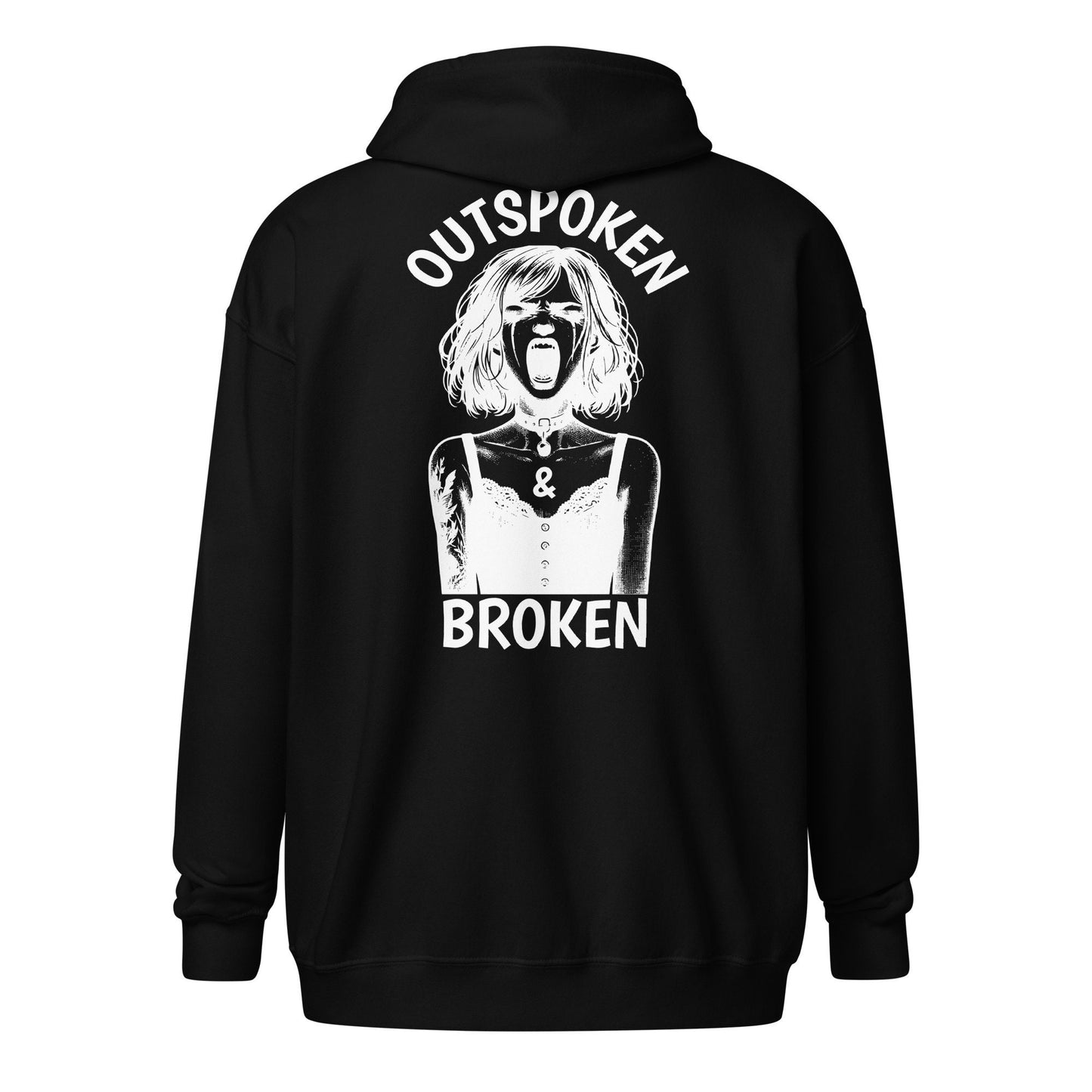 Zip Up Hoodie Goth Clothing, Pastel Goth Jacket Punk Aesthetic Hoodie Whimsigoth Dreamcore