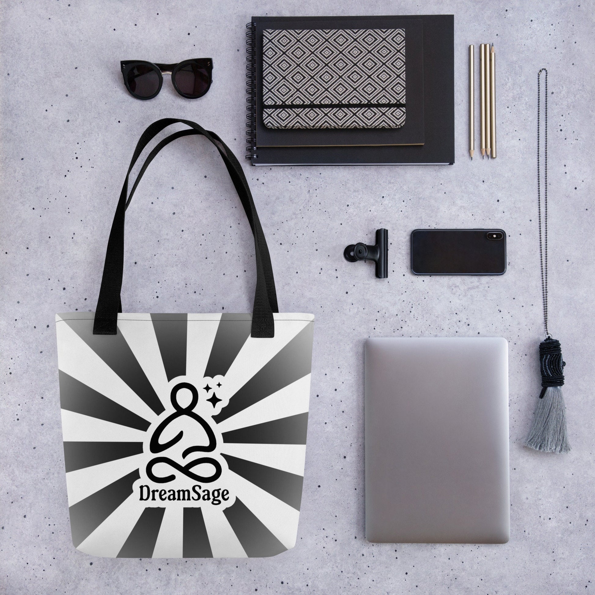 WHITE Gothic Pastel Goth Grunge Punk Raven Nest in Robot Tote Bag CoExist DreamSage Tote Bag