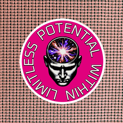 Limitless Potential Within Vinyl Sticker for Car, Bumper, Scrapbooking, Skateboards, or Crafts