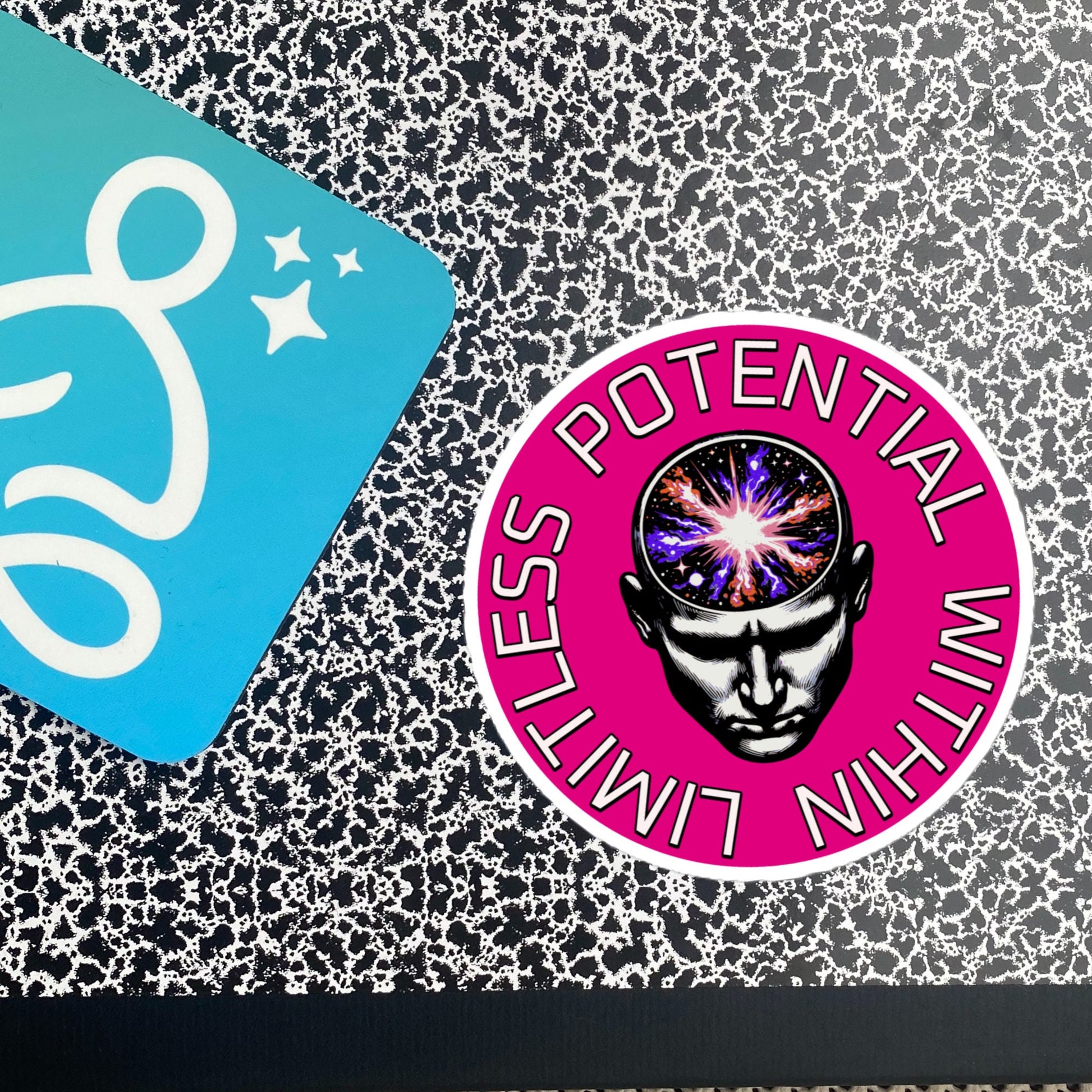 Limitless Potential Within Vinyl Sticker for Car, Bumper, Scrapbooking, Skateboards, or Crafts
