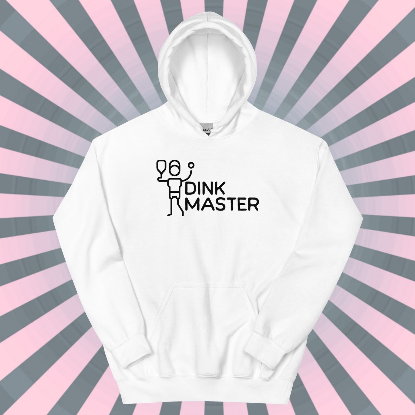 PICKLEBALL HOODIE Dink Master Pickleball Sweatshirt Unique Gift for Pickle Ball Player