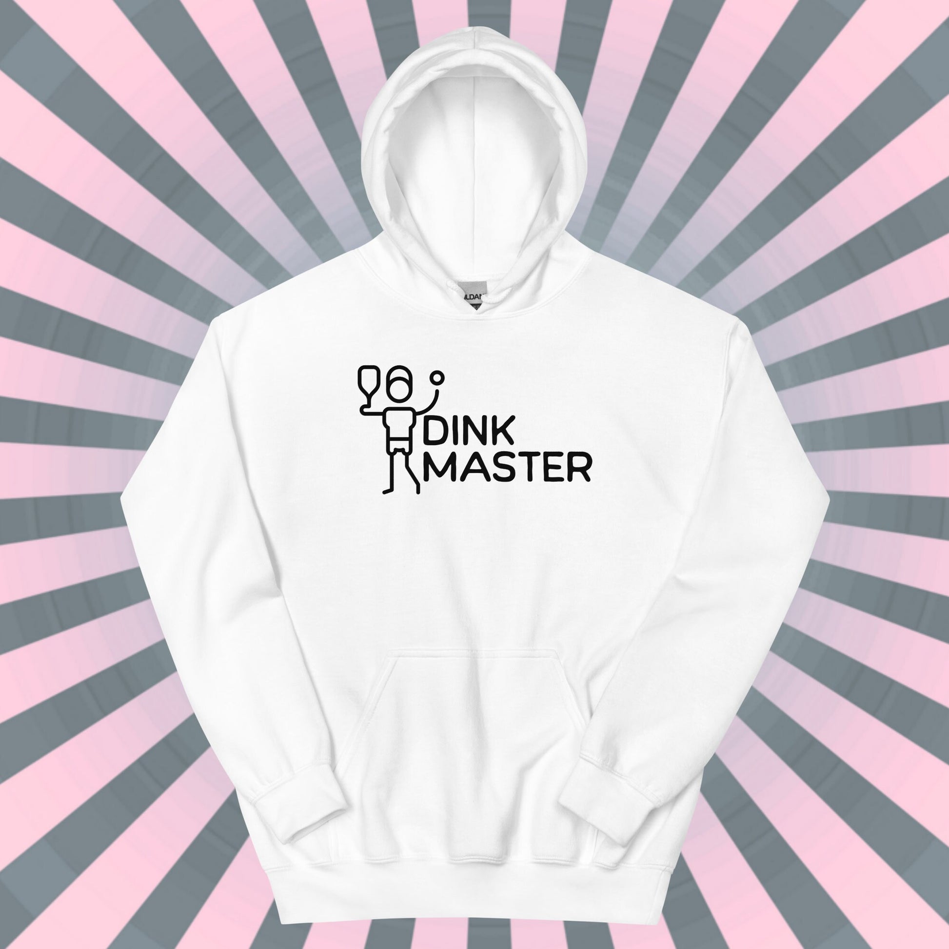 PICKLEBALL HOODIE Dink Master Pickleball Sweatshirt Unique Gift for Pickle Ball Player