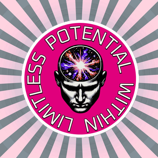 Limitless Potential Within Vinyl Sticker for Car, Bumper, Scrapbooking, Skateboards, or Crafts