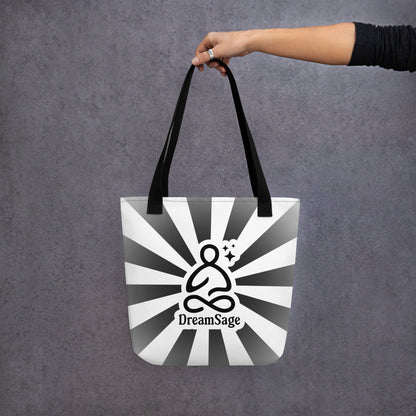WHITE Pastel Goth Grunge Punk Raven Rewire Robot Tote Bag Animal vs Tech Gothic DreamSage Tote Bag