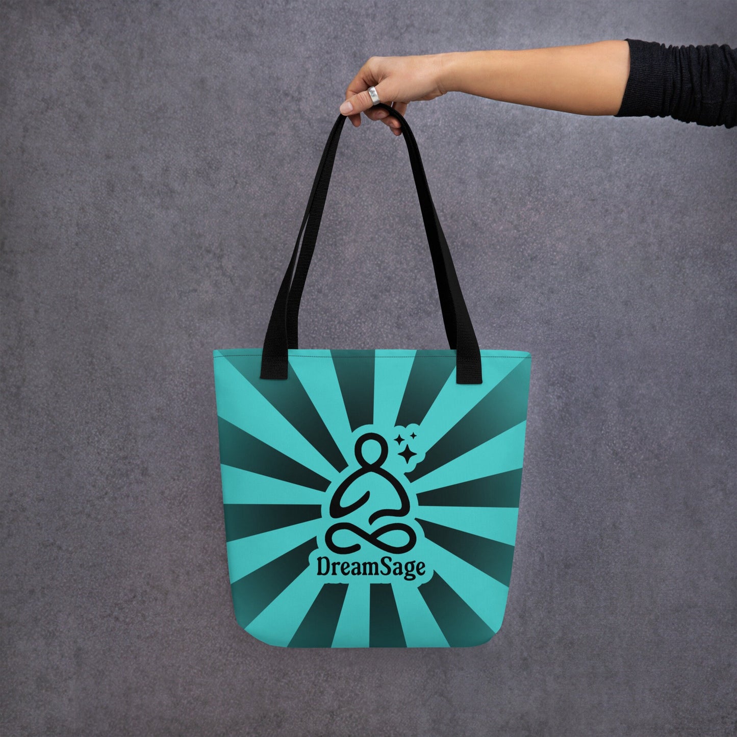 AQUA Pastel Goth Grunge Punk Ravens Against The Machine Robot Tote Bag Animal vs Tech Gothic DreamSage Tote Bag