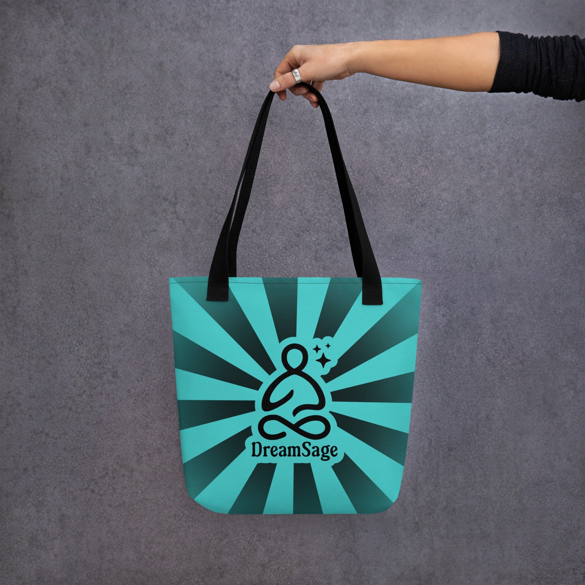 AQUA Pastel Goth Grunge Punk Ravens Against The Machine Robot Tote Bag Animal vs Tech Gothic DreamSage Tote Bag
